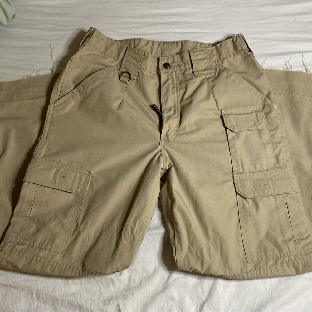 Khaki cargo pants
